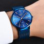 Silver blue_2022 Mens Watches Top Luxury Brand Man Fashion Blue Quartz Wrist Watch Sport Waterproof