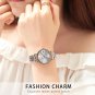 Rose gold white_Brand SUNKTA Women Watches Business Quartz Watch Ladies Top Brand Luxury Female Wri