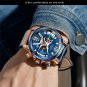 Silver black_2021 Casual Sports Watch for Men Top Brand Luxury Military Leather Wrist Watches Mens