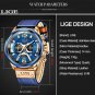 Silver white_2021 Casual Sports Watch for Men Top Brand Luxury Military Leather Wrist Watches Mens