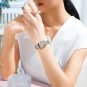 Gold white_2021  Brand SUNKTA Women Watches Fashion Square Ladies Quartz Watch Bracelet Set Dial Sim