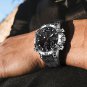Red_FOX Sport Mens Watches Top Brand Luxury Dual Display Quartz Watch For Men Military Waterproof Cl