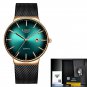 Rose gold green_Sports Date Mens Watches Top Brand Luxury Waterproof Fashion Cool Watch Men Ultra Th