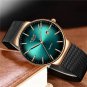 Rose gold red_Sports Date Mens Watches Top Brand Luxury Waterproof Fashion Cool Watch Men Ultra Thin