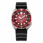 Silver red_Mens Watches for Men Top Brand Luxury Fashion Silicone Sport Watch Men Quartz Date Clock 