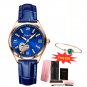 blue_2021  Brand SUNKTA Women Watches Fashion leather Ladies Quartz Watch TOP Brand Luxury Dial Simp