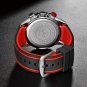 All black_2022 Watches Mens Top Brand Waterproof Clock Male Silicone Strap Sport Quartz Watch For M