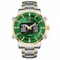 Gold Green_Watches For Men Luxury Brand Sport Quartz Wristwatch Waterproof Military Digital Clock St