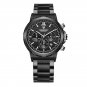 All black_2023   Wrist Watch Men Waterproof Chronograph Military Army Stainless Steel Male Clock Top