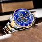 Gold black_2023 Top Brand Luxury Fashion Diver Men Watch Waterproof Date Clocks Sport Watches Mens