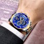 Gold black_2023 Top Brand Luxury Fashion Diver Men Watch Waterproof Date Clocks Sport Watches Mens