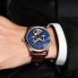 Gold blue Upgrade_6826 Plus Brand Classic Men Retro Watches Automatic Mechanical Watch Tourbillon Cl
