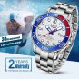 Gold black_2022 Business Mens Watches Top Brand Luxury Dive Watch For Men Waterproof Date Clock Sp