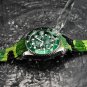 Red_2022 Silicone Mens Watches Stainless Steel Waterproof Quartz Watch For Men Sport Dive Chronogr