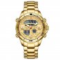 All yellow_Men Watch Top Luxury Brand Big Dial Sport Military Watches Mens Chronograph Quartz Wristw