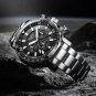 Gold black_2021 Top Brand Luxury Mens Watches Full Steel Watch Male Military Sport Waterproof Watch