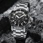 Gold white_2021 Top Brand Luxury Mens Watches Full Steel Watch Male Military Sport Waterproof Watch