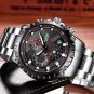 leather white_2022 Men Watch Fashion Quartz Watch Mens Top Brand Luxury All Steel Business Waterpro