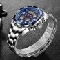 Blue_2023 Brand Fox Digital Mens Watches Top Luxury Sport Quartz Wristwatch For Men All Steel Milit