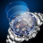 Blue_2023 Brand Fox Digital Mens Watches Top Luxury Sport Quartz Wristwatch For Men All Steel Milit