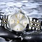 Yellow_Top Brand Luxury Man Wristwatch Waterproof Luminous Date Week Watches For Men Stainless Steel
