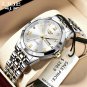 Yellow_Top Brand Luxury Man Wristwatch Waterproof Luminous Date Week Watches For Men Stainless Steel