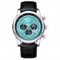 Silver cyan L_2023   Top Brand Luxury Men Watch Quartz Man Watches Waterproof Luminous Watch for Men