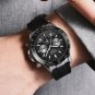 Ivory_2021  Mens Watches Top Brand Luxury Multi-Function Waterproof Chronograph Wrist Watch Men Spor