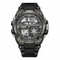 All black_Digital Men Military Watch 50m Waterproof Wristwatch LED Quartz Clock Sport Watch Male Big