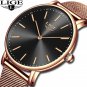 Rose gold blue_2022 Rose Gold Women Watch Business Quartz Watch Ladies Top Brand Luxury Female Wri