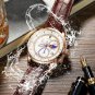 Silver black_2022   Men Watches Fashion Leather Waterproof Luminous Top Brand Luxury Mens Quartz Wri