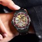 Black blue_Mechanical Watches Chronograph Watch for Men Automatic Men's Watches Luxury Original Bran