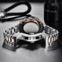 Gold black_2021  Pilot Mens Watches Fashion Waterproof Quartz Gold Watch Men Top Brand Luxury Stainl