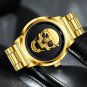 Black S_Sport Mens Watches Top Brand Luxury Quartz Watch For Men Stainless Steel Waterproof Clock Ma
