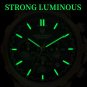 Gold black_2023 Wrist Watch Men Waterproof Chronograph Military Army Stainless Steel Male Clock T