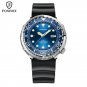 Silver blue_2022 Fashion Mens Watches Fox Top Brand Luxury 5ATM Sports Waterproof Watch for Men Qua