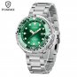 Silver green 3 steel_2022 Fashion Mens Watches Fox Top Brand Luxury 5ATM Sports Waterproof Watch fo