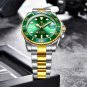 Silver blue_2021 Men Mechanical Wristwatch Stainless Steel Clocks Watch Top Brand Luxury Military S