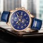 Silver white 2_2022  Men's Watches Top Brand Luxury Men Wrist Watch Leather Quartz Watch Sports Wate