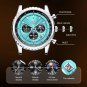 Silver black S_2023 Top Brand Luxury Men Watch Quartz Man Watches Waterproof Luminous Watch for Me