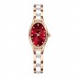 Rose red_Sunkta Watches Women Fashion Watch Luxury Stainless Steel Waterproof Female Clock Ladies Qu