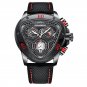 All black_2022 Fashion Watches with Nylon Military Male Top Brand Luxury Sports Chronograph Quartz