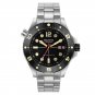 Silver black_2023 FeelNever Sport Dive Men's Mechanical Watch For Men Stainless Steel Sapphire Cryst