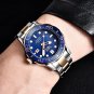 Rose gold black_2021 Top Brand Luxury Watch For Men Stainless Steel Waterproof Clock Sport Watches