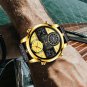 White_FOX Business Watch For Men Luxury Quartz Wristwatch Mens Sport Waterproof Electronic Clock Dua