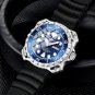 Silver blue_2023 Fashion Mens Watches Fox Top Brand Luxury Big Dial Sports Watch for Men Waterproof
