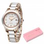 Rose gold white_Brand Sunkta Women Watch 2020 Fashion Ladies Ceramic Wrist Watch Women Dress Watches