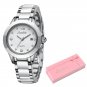 Silver white_Brand Sunkta Women Watch 2020 Fashion Ladies Ceramic Wrist Watch Women Dress Watches St