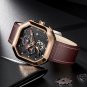 Silver black_2022 Business Leather Watch For Men Top Brand Luxury Mens Watches Waterproof Quartz Wrs