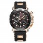 Gold black_2022 Men Watch Top Brand Luxury Fashion Military Quartz Watch Men Silicagel Waterproof S